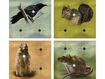 Full-Color Paper Varmint Targets Full-Color Paper Varmint Targets