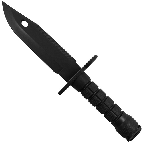 Dummy M16 Bayonet Plastic Knife w/ Scabbard Dummy M16 Bayonet Plastic Knife w/ Scabbard
