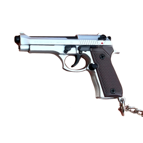 Beretta 92 Miniature Pistol Keychain Beretta 92 Miniature Pistol Keychain