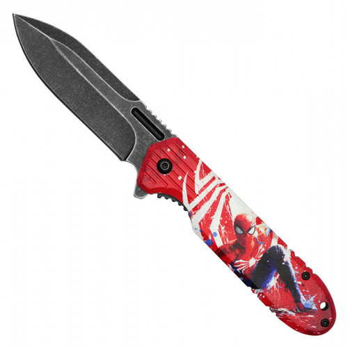 Assisted Opening Hero Graphic Folding Knife Assisted Opening Hero Graphic Folding Knife