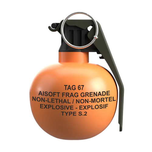 TAGinn TAG-67 Airsoft Frag BB Grenade TAGinn TAG-67 Airsoft Frag BB Grenade
