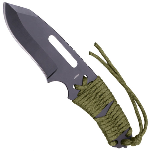 Ultra Force Paracord Knife w/ Fire Starter - Large Ultra Force Paracord Knife w/ Fire Starter - Large