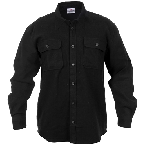 Ultra Force Mens Heavy Weight Solid Flannel Shirt Ultra Force Mens Heavy Weight Solid Flannel Shirt