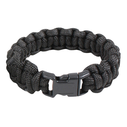 Solid Color Paracord Survival Bracelet Solid Color Paracord Survival Bracelet