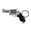 Mini M500 Sci-Fi Alloy Revolver Keychain