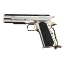 Colt M1911 Metal Alloy Gun Keychain