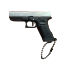 Glock Mini Pistol Keychain