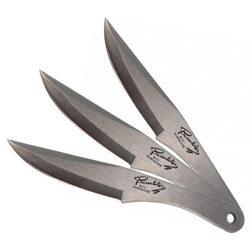 Gear Stock Throwing Set Knife With Sheath - 3 pieces