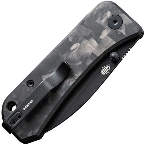 Explorer Banter Folding Knife - Carbon Fiber, where style meets utility 