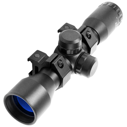 4x32 Compact Shock-Resistant Scope w/ Rings