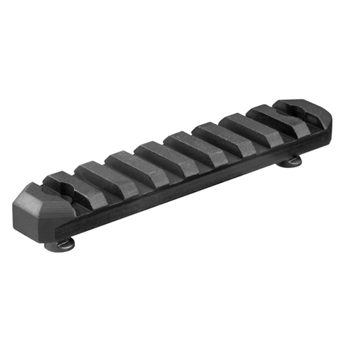 Picatinny Black Anodized Keymod Rail