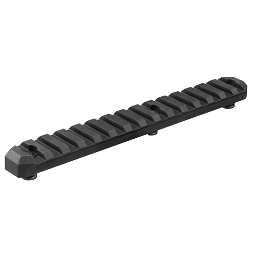Picatinny Black Anodized Keymod Rail