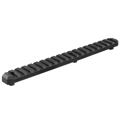 Picatinny Black Anodized Keymod Rail