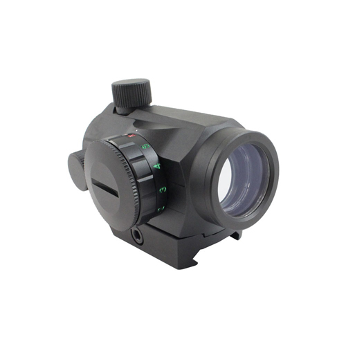 Picatinny Dual Illuminated 1x20mm Micro Dot w/ QD T1 Riser