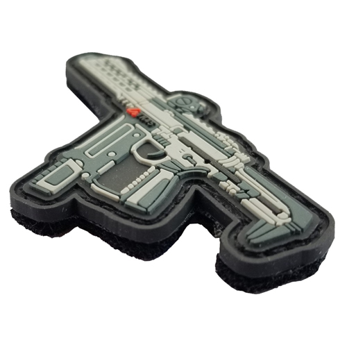 TK45 PVC Morale Patch with Velcro Back