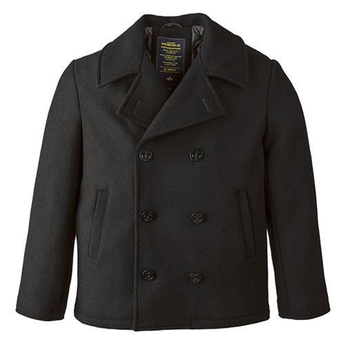 Alpha Mens Ahoy Pea Coat