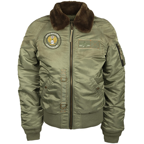 Alpha Mens B-15 55Th Anniversary Flight Jacket