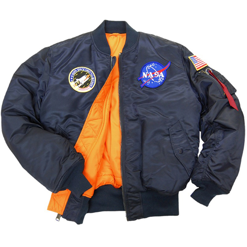 Alpha Mens NASA MA-1 Flight Jacket