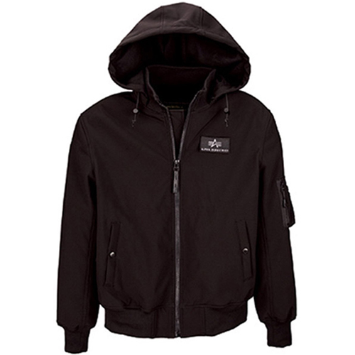 Alpha Mens Soft Shell Bomber Utility Jacket
