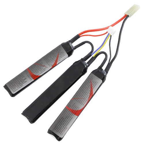 11.1V 1300mAh LiPO Split Cell Battery