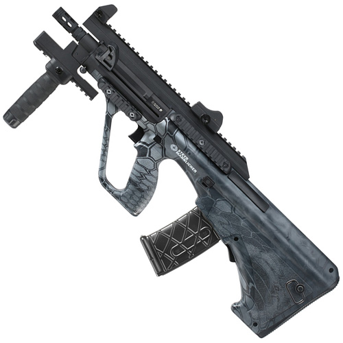 Steyr AUG A3 XS Commando Airsoft Rifle - Black (Mag: ASG16537/ASG17974/ASG17975/ASG18581)