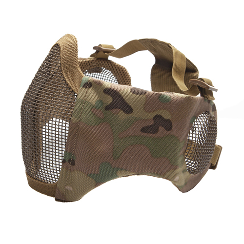 ASG Metal Mesh Mask with Cheek and Ear Protection