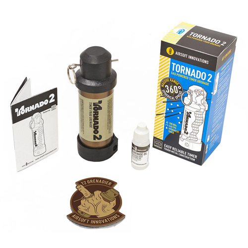 Tornado 2 Timer 200 Round Frag Grenade