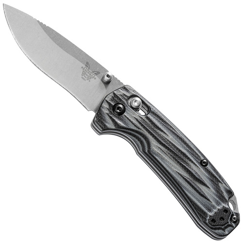 Benchmade Hunt North Fork 15031 Plain Edge Blade Folding Knife