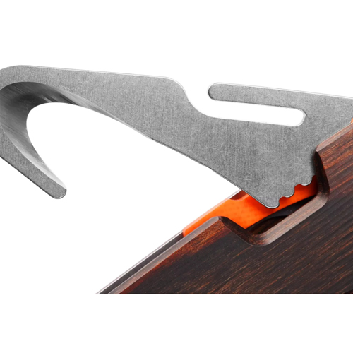 Benchmade Folding Knife Grizzly Creed with Stabilized Wood Handle