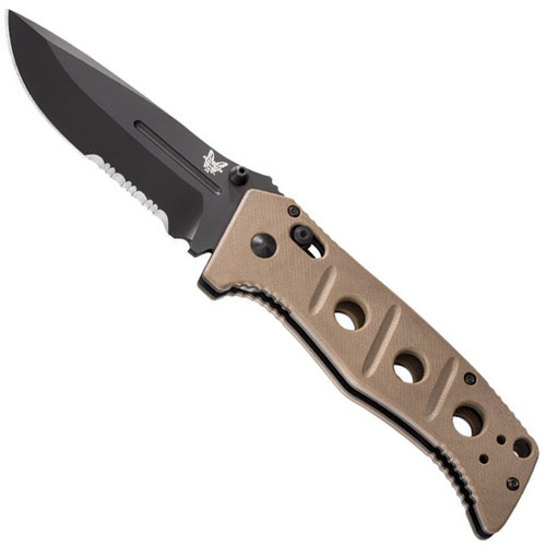 Benchmade Sibert Adamas 275 G-10 Handle Folding Knife 