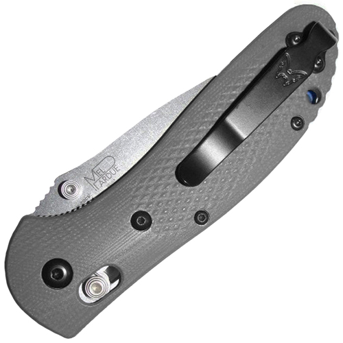 Benchmade Mini Griptilian 556-1 Drop-Point Blade Folding Knife