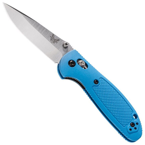 Benchmade Mini Griptilian 556 Drop-Point Blade Folding Knife