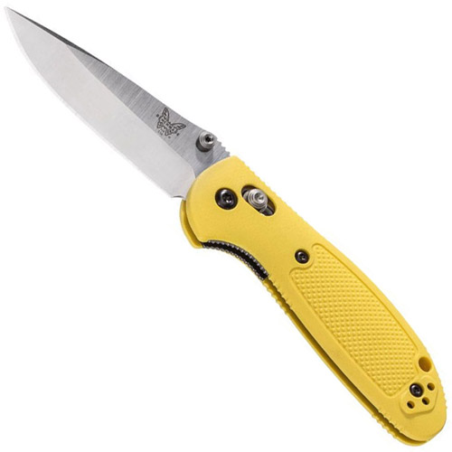 Benchmade Mini Griptilian 556 Drop-Point Blade Folding Knife