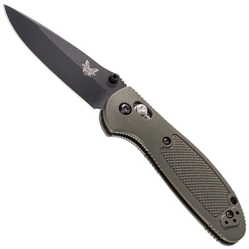 Benchmade Mini Griptilian 556 Drop-Point Blade Folding Knife