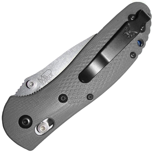 Benchmade Mini Griptilian 556-1 Drop-Point Blade Folding Knife