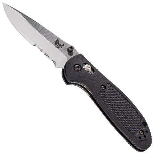 Benchmade Mini Griptilian 556 Drop-Point Blade Folding Knife