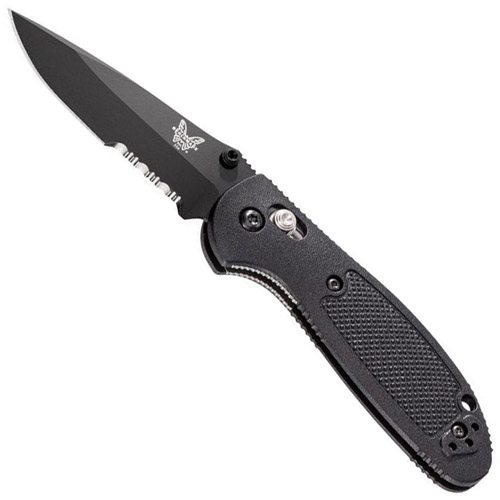 Benchmade Mini Griptilian 556 Drop-Point Blade Folding Knife