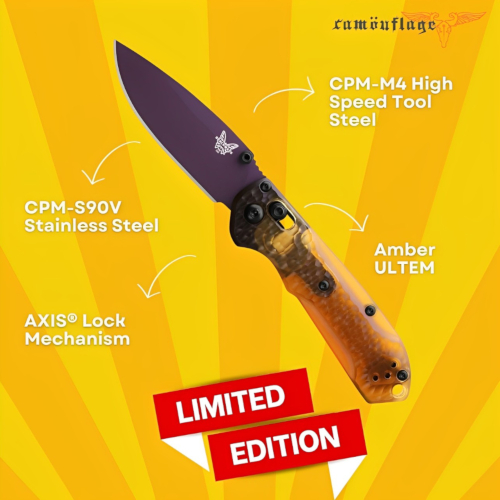 Benchmade 2025 Shot Show Mini Freek Drop-point - LIMITED EDITION