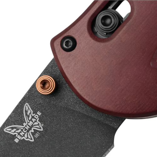 Benchmade 581BK-04 Barrage - Redstone Richlite