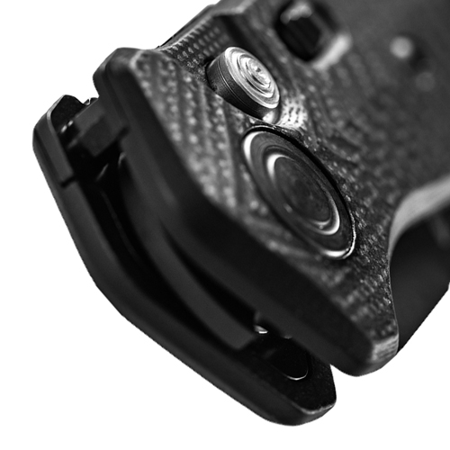 Benchmade 8551BK Mediator Plain Edge Blade Folding Knife