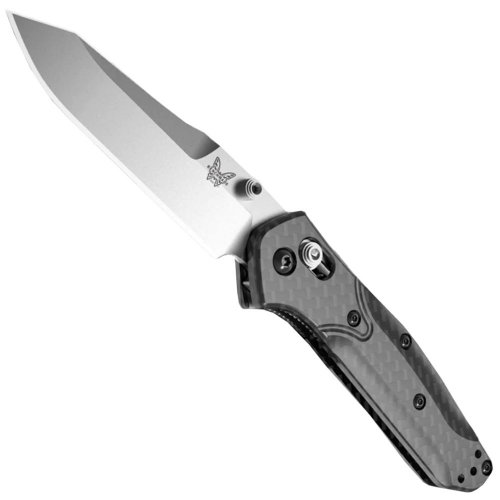 Benchmade Mini Osborne Folding Knife W/ Carbon Fiber Handle