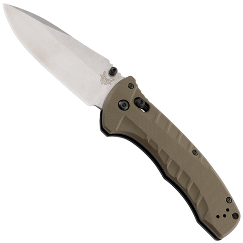 Benchmade Turret 980 G-10 Handle Folding Blade Knife