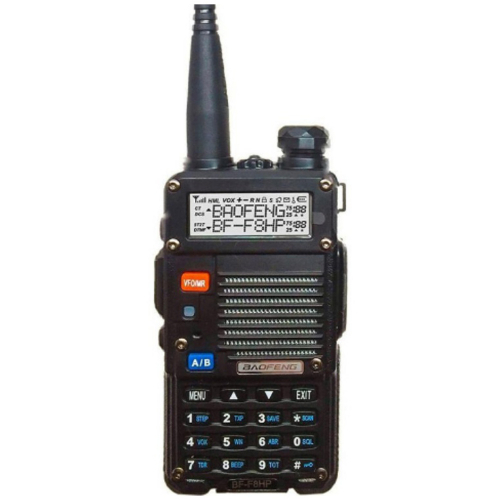 BaoFeng BF-F8HP 8-Watt Dual Band Two-Way Radio