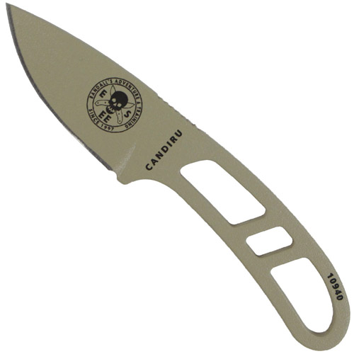  ESEE Candiru Kit Desert Tan Fixed Blade Knife