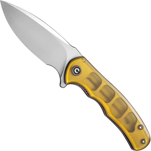 Mini Praxis Flipper Knife - Ultem: A compact yet robust Ultem knife, perfect for on-the-go utility and durability.