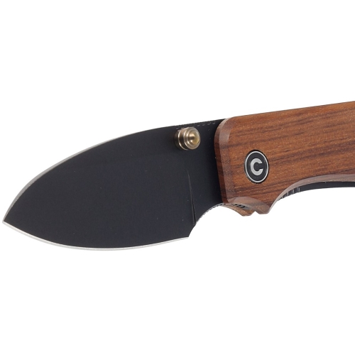 Baby Banter Folding Knife - Green Micarta Handle: Experience the elegance and functionality of this folding knife with a striking green Micarta handle.