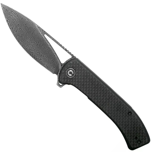 Civivi Riffle Damascus Flipper Folding Knife