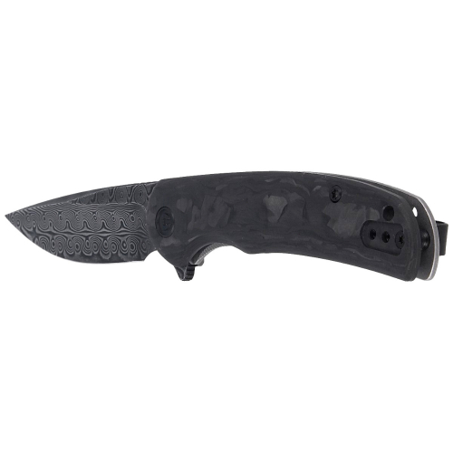 Nox Damascus Blade Folding Knife