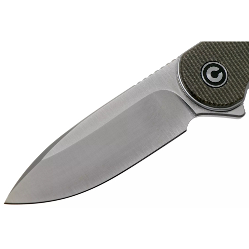 Explorer Elementum Folding Knife - Blue G10 Handle - Black S/S Liner 