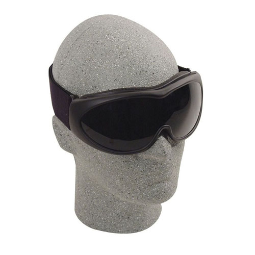 Black The Grunt Tactical Goggles - Smoke Lenses
